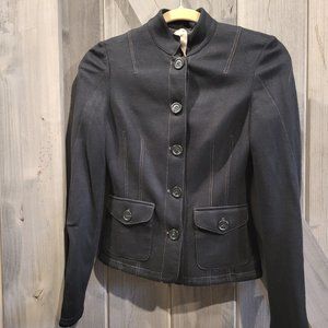 Bailey 44 Black Military Style Blazer XS